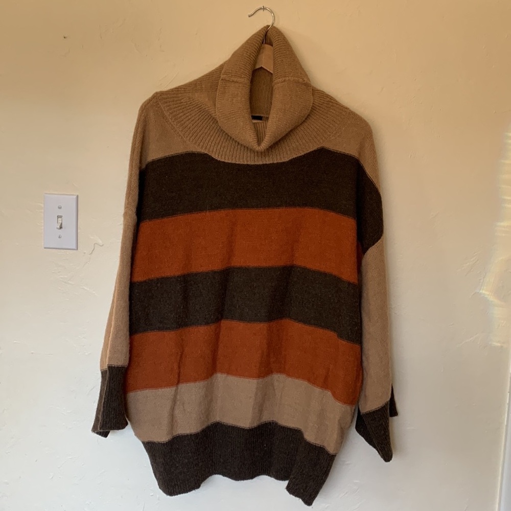 Moda International Wool Blend Oversized Sweater